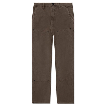 Double Knee Utility Pant - Brown