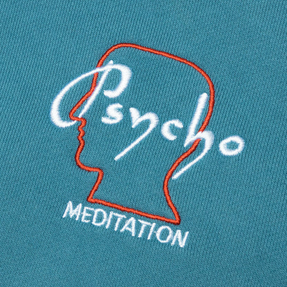 Psycho Meditation Hoodie - Teal
