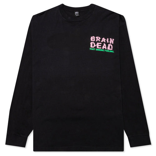 Sinking Feeling L/S T-Shirt - Black