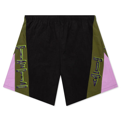 Brain Dead x Gotcha Contrast Paneled Trunk - Black