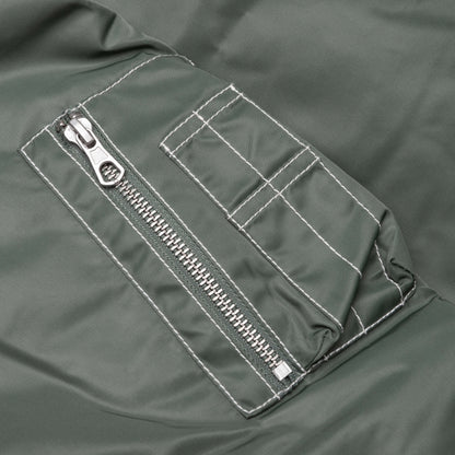 Built Bomber Jacket - Green