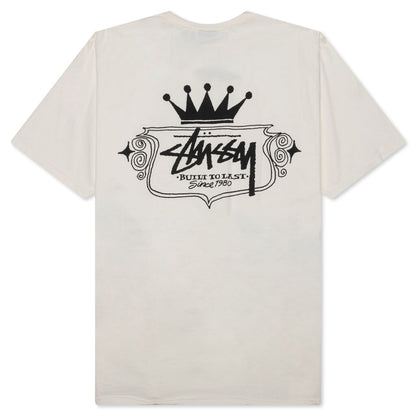 Built To Last Pig. Dyed Tee - Natural