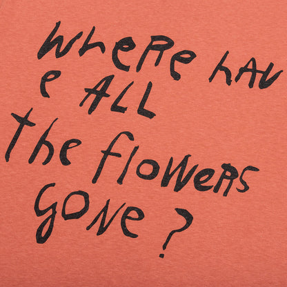 Flowers Gone Tee - Terracotta