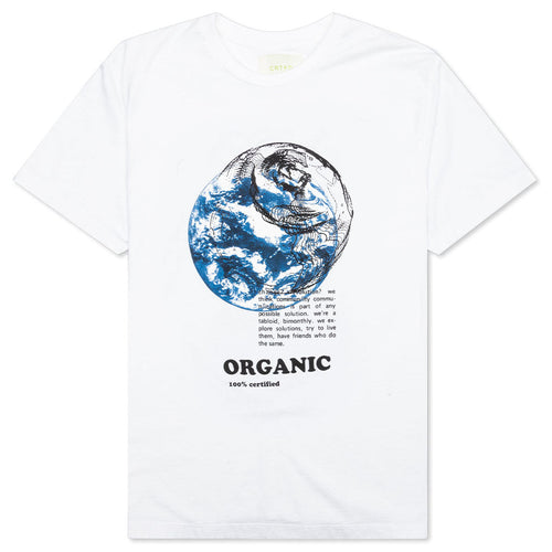 Organic Love Tee - White
