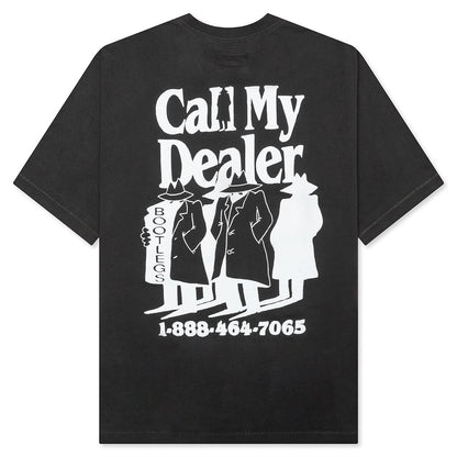 Call My Dealer T-Shirt - Washed Black