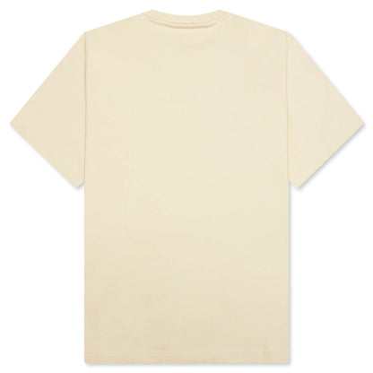Scribbled Logo Tee - Stone