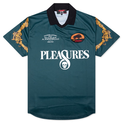 Carlo Soccer Jersey - Dark Green