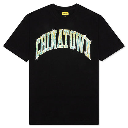 Chinatown Bling Arc Tee - Black