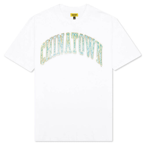 Chinatown Bling Arc Tee - White