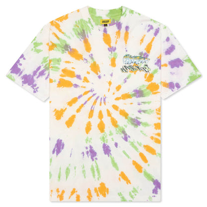 Chinatown Block Tie-Dye Tee - Spiral Tie-Dye