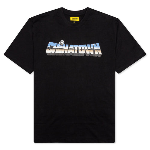 Chinatown Chrome Skull Tee - Black