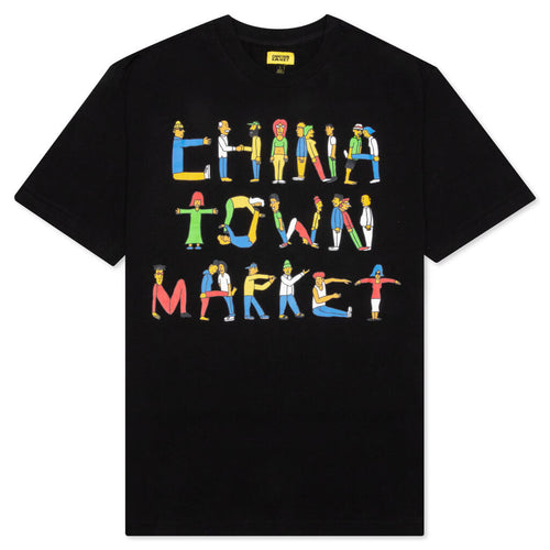 Chinatown City Aerobics Tee - Black