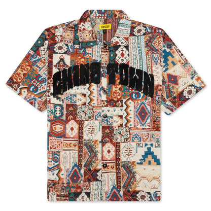 Chinatown Patchwork Shirt - Black