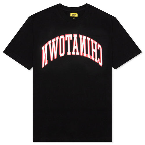 Chinatown Reverse Arc Tee - Black