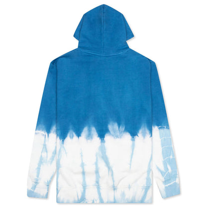 Chinatown Reverse Arc Tie-Dye Hoodie - Tie-Dye Blue