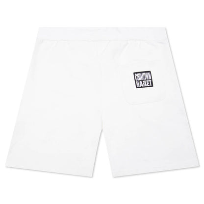 Chinatown Skelly World Tour Sweatshorts - Cream