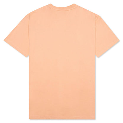 Chinatown Smiley Flower Power Tee - Peach
