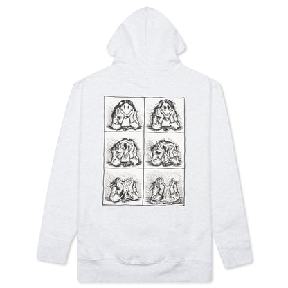 Chinatown Special Message Hoodie - Grey