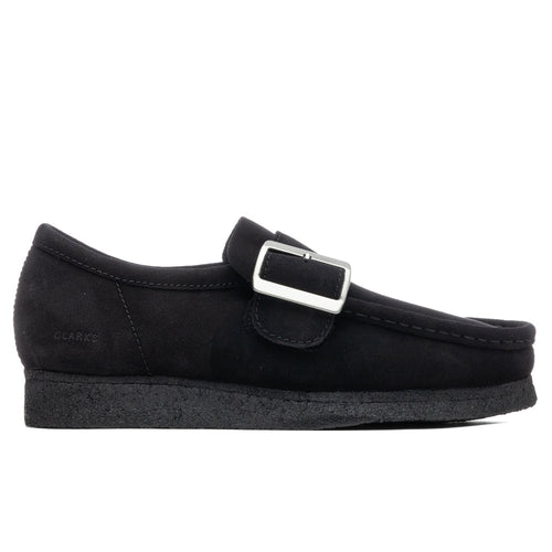 Wallabee Monk - Black Suede