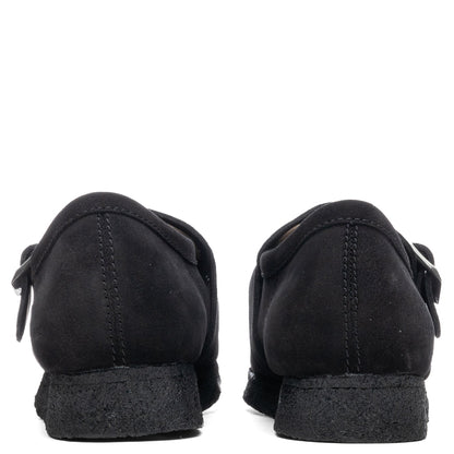 Wallabee Monk - Black Suede