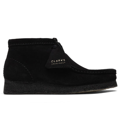 Women's Wallabee Boot - Black Suede