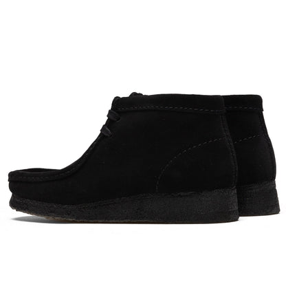 Women's Wallabee Boot - Black Suede