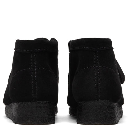 Women's Wallabee Boot - Black Suede