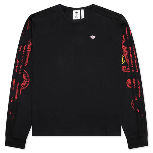 Adidas x CLOT Lunar New Year L/S Tee - Black