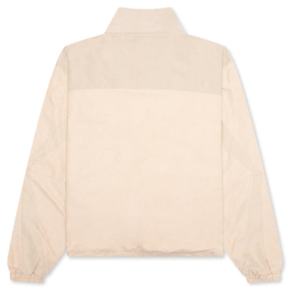 Color Block Full Zip - Tan
