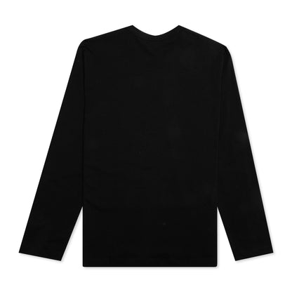 Comme Des Garcons SHIRT Logo L/S Tee - Black