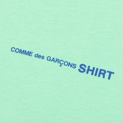 Comme Des Garcons SHIRT Logo S/S Tee - Green