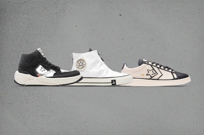 Converse x Joshua Vides Chuck '70 Hi - White/Black/Black