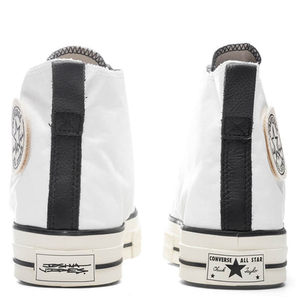 Converse x Joshua Vides Chuck '70 Hi - White/Black/Black