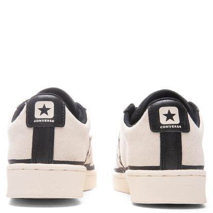 Converse x Joshua Vides Pro Leather Ox - Natural Ivory/Black/White