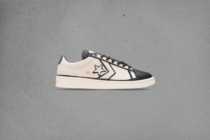 Converse x Joshua Vides Pro Leather Ox - Natural Ivory/Black/White