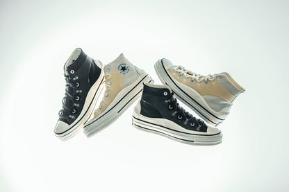 Converse x Kim Jones Chuck 70 Utility Wave Hi - Black/Egret