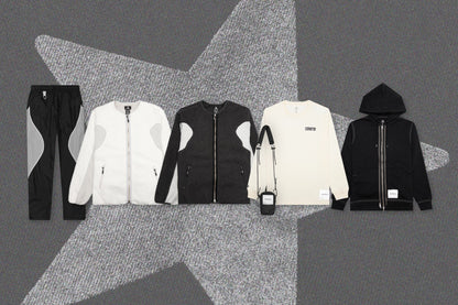 Converse x Slam Jam Sherpa Jacket - Black/Grey