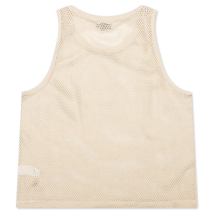 Cotton Big Mesh Tank - Natural