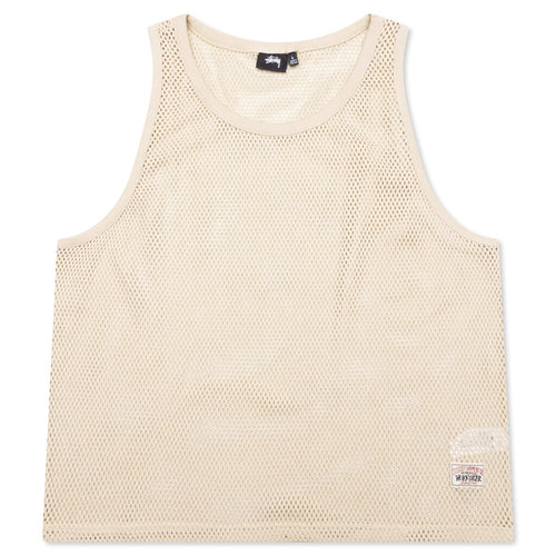 Cotton Big Mesh Tank - Natural