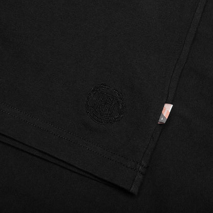 Crest Logo Box Tee - Black