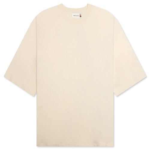 Crest Logo Box Tee - Cream