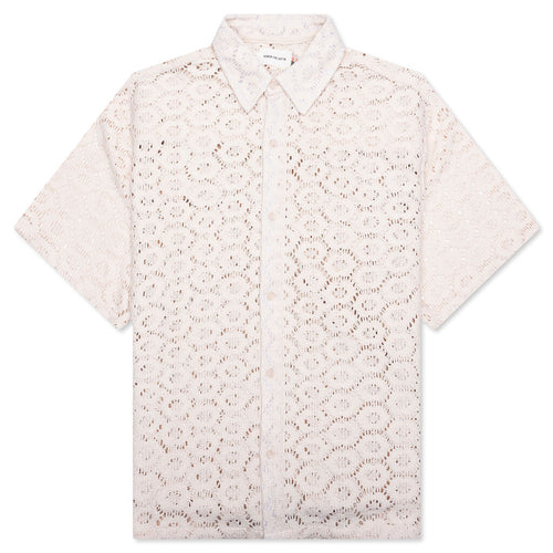 Crochet Button Up - Bone