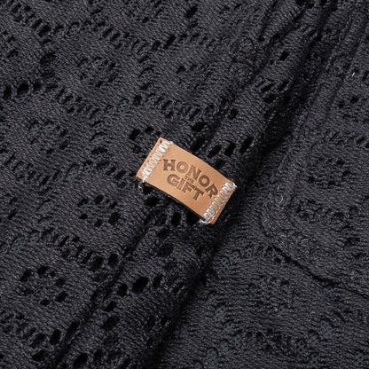 Crochet Short - Black