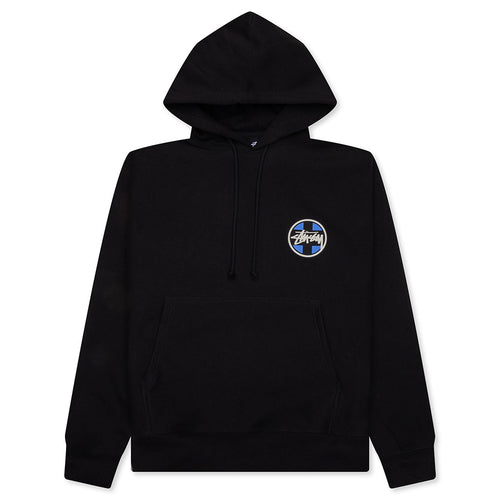 Cross Dot Hoodie - Black