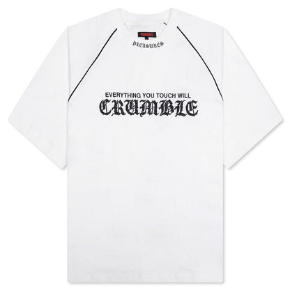 Crumble Heavyweight Raglan - White