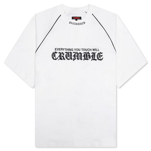Crumble Heavyweight Raglan - White