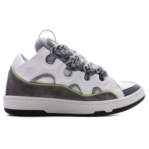 Curb Sneakers - White/Grey