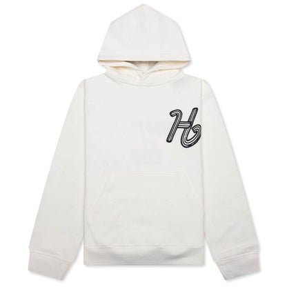 Cursive Honor Hoodie - Bone