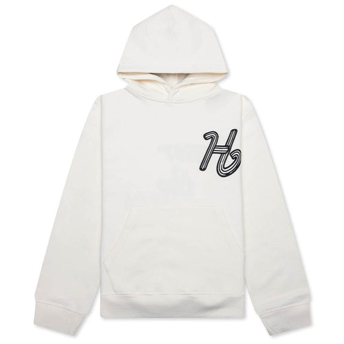 Cursive Honor Hoodie - Bone