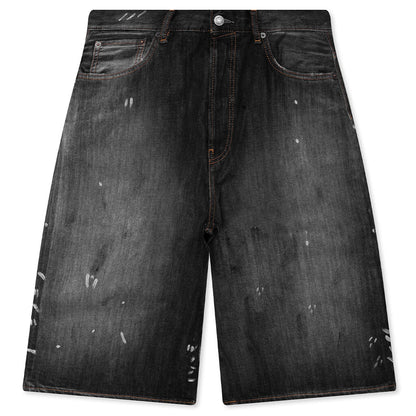 Denim Shorts - Black